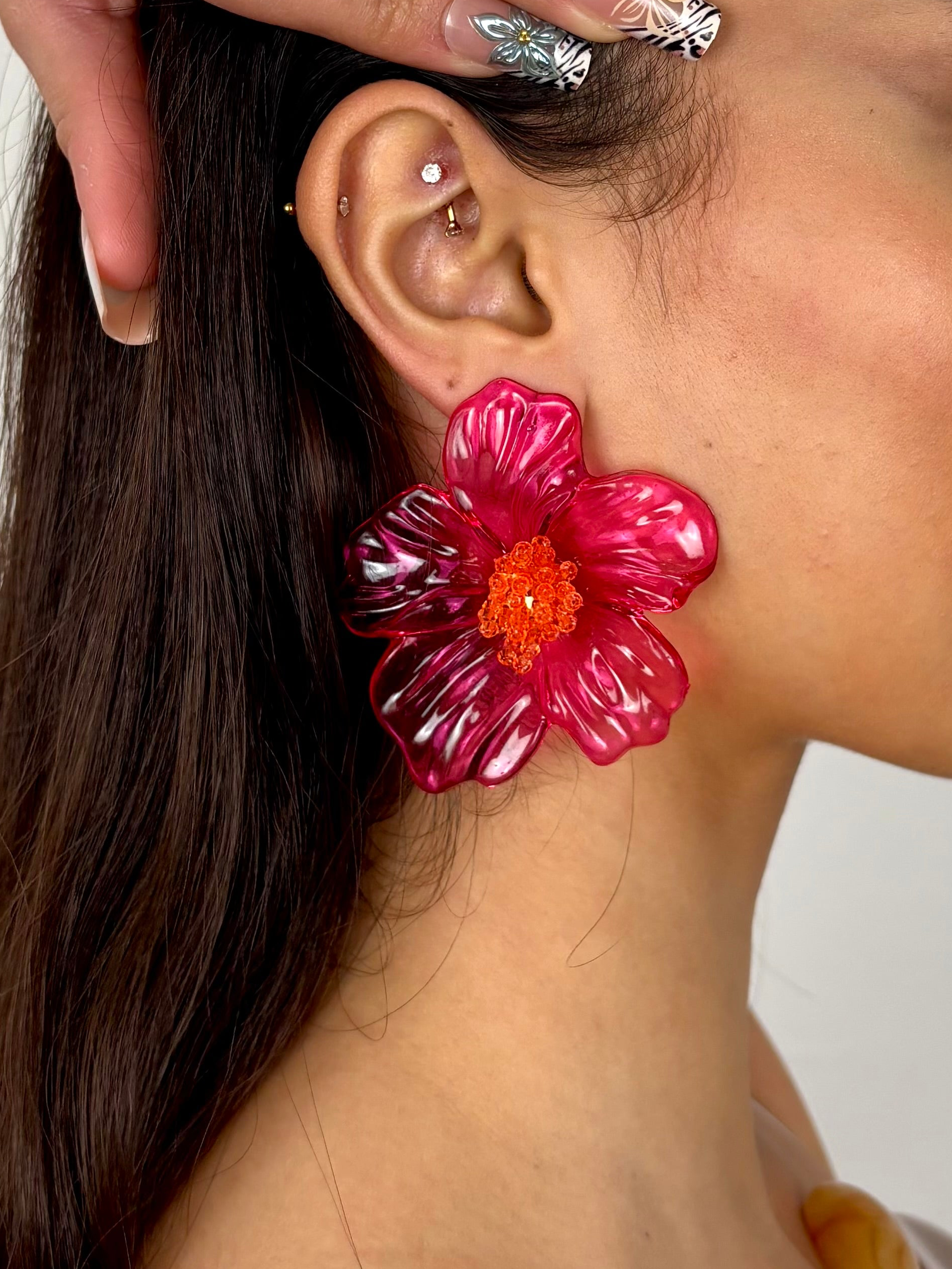 Pink flowers